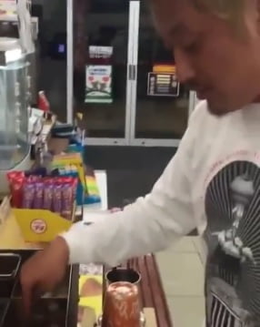 豊島悠輔おでんツンツン男！被害サークルＫの店舗は？撮影者は誰で動機は？